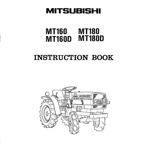 Handleiding Mitsubishi MT160 – 180D | Shop4Trac