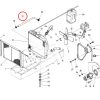 Radiateurslang Onder Kubota B1600 – B1702