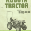 Manuel d'utilisation Kubota B5100 | B6100 | B7100