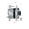Alternateur Iseki TU120 - TU170 | TU1400 - TU1600 | TX1410 - TX2160 | Shop4Trac