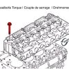 Anzugsdrehmoment Kubota Z402 | Z482 | Z602 | D622 | D722 | D782