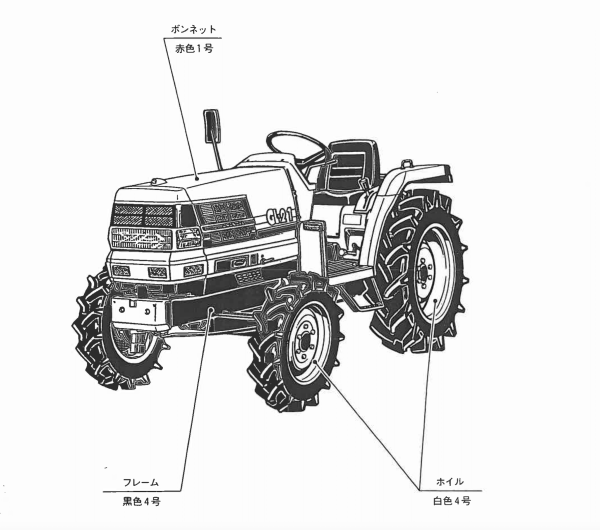Instrukcja Kubota GL21 lista części | japoński
