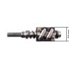 Stuurworm - stuurinrichting Yanmar F14 - F16 - F175 | Shop4Trac