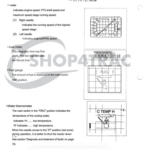 Handleiding Iseki TA207 - TA267 | Shop4Trac