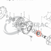 Anillo de retención Iseki eje trasero TX | TU | TF | Bolens G152 – G174