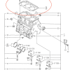 Head gasket Yanmar 3TNC80 | F200D – F220D | B27-2 | 3D80-1 – 3D82AE-3E