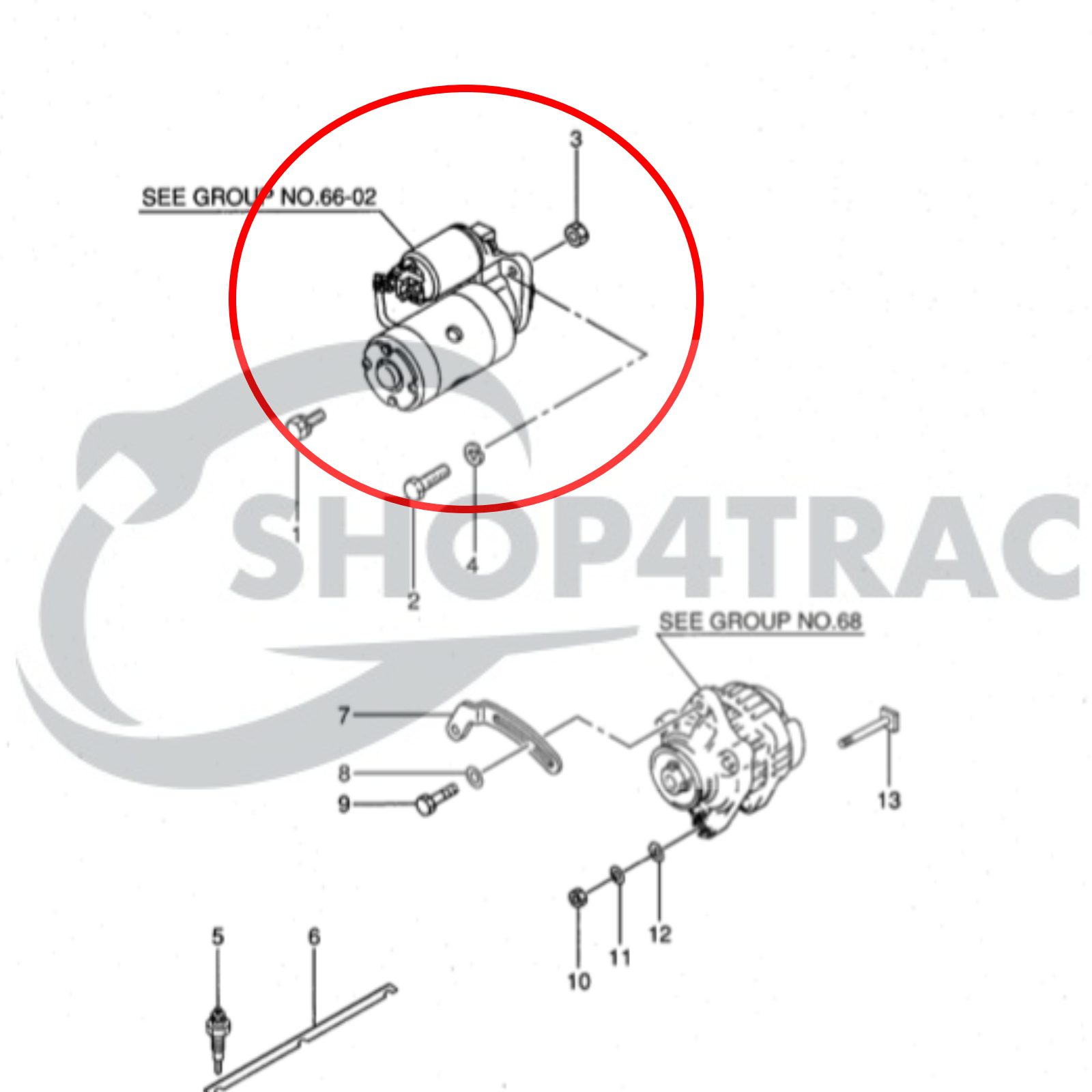 Motorino Di Avviamento ASPL S5031 - Ricambio Auto Con Potenza 2,2 KW, 3 Fori Fissaggio, Lunghezza 82,5 Mm