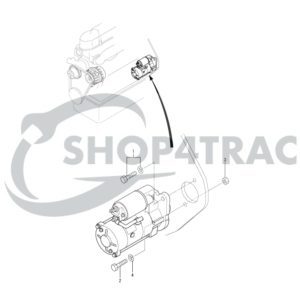 Motorino di avviamento Mitsubishi S4L | S4L2 | Bruco | Weidemann | Shop4Trac