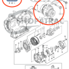 Alternateur Yanmar 3TNV70 - 3TNV88 | Komatsu | Shop4Trac