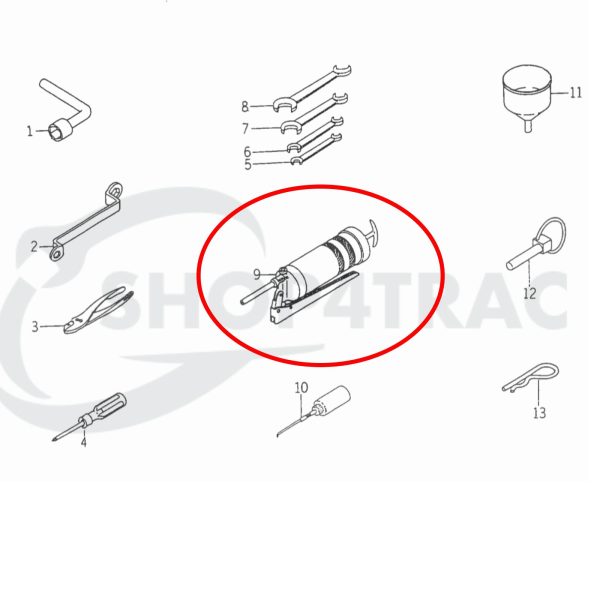 Fettpresse Universal | Shop4Trac