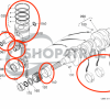Engine overhaul kit Kubota D902 | Shop4Trac