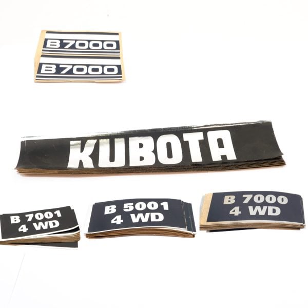 Pegatinas Kubota | B7001 | B5001 | B7000 | 4x4