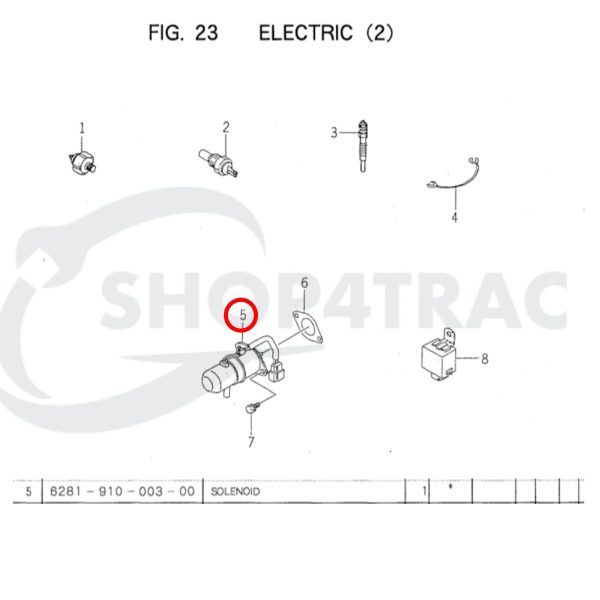 Magnet Kubota | Iseki | Shop4Trac