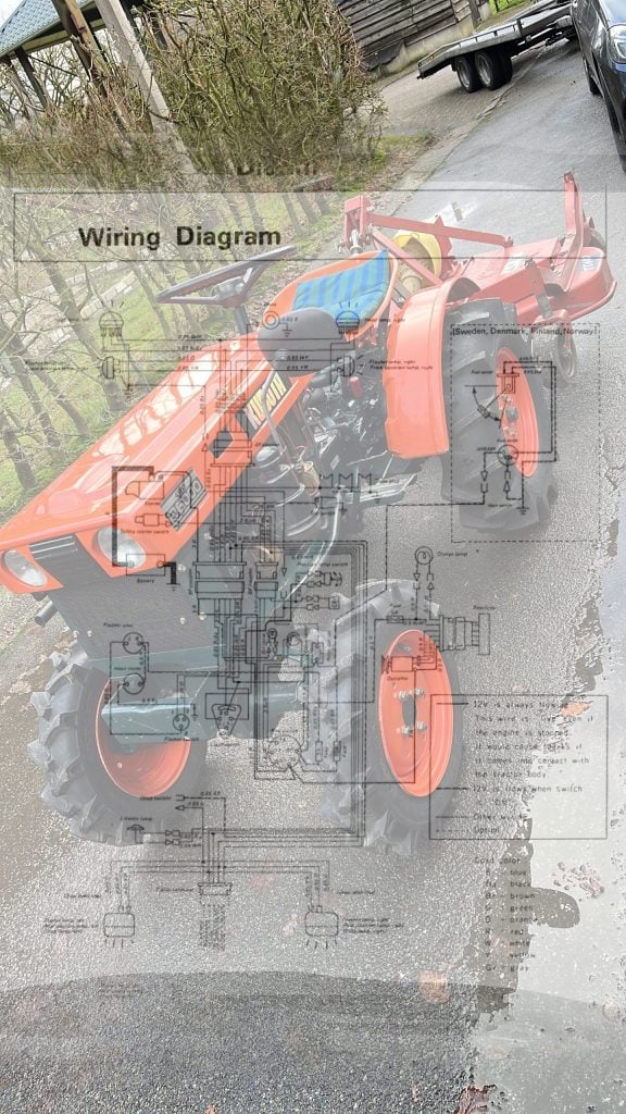 Bedradingsschema Kubota B5000 – B7100 – alles wat je moet weten