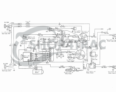 Bedradingsschema Iseki TX1410 - TX1510 | TX2140 - TX2160  – Alles wat je moet weten | Shop4Trac