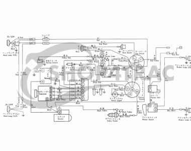 Wiring diagram Iseki TX1410 - TX1510 | TX2140 - TX2160 – Everything you need to know | Shop4Trac