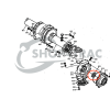 Uszczelka olejowa Kubota L1-18 - L1-265 | L1500 - L2350 Oś przednia | AQ7745E | Sklep4Trac