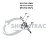 Eje de transmisión de llanta – Wielnaaf Kubota B1550 - B2410 | B5100 - B7610 | B1700 - B2100 | Shop4Trac