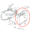 Radiatore Yanmar F20 - F255 | FX20 - FX255 | Shop4Trac