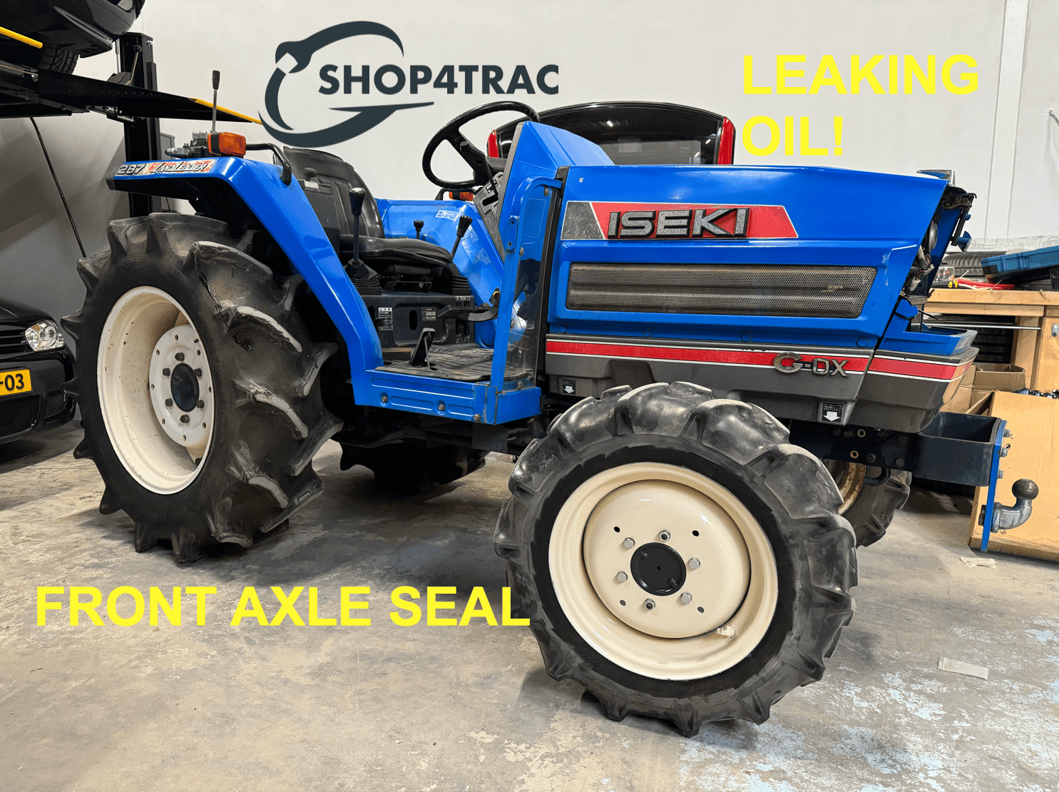 How to Replace a Front Axle Oil Seal - A Step-by-Step Guide for Every Mini Tractor | Shop4Trac