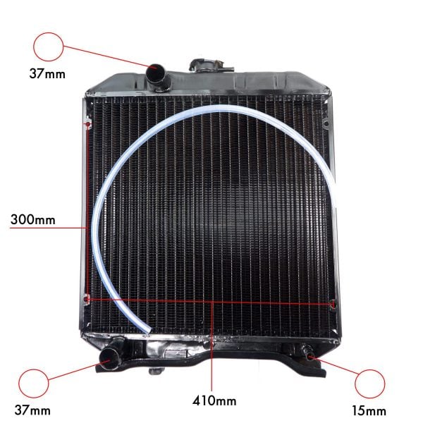 Radiador Kubota L1-18 - L1-245 | L2650 - L2950 | ZL1-18 - ZL1-245 Zen-noh | Tienda4Trac