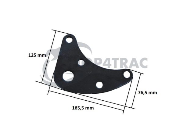 Plaque de fixation relevage 3 points Kubota B6000 | Zen-noh ZB6000 | Lot de 2