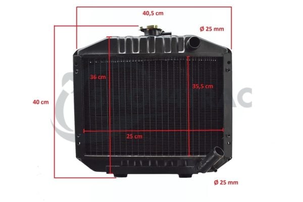 Radiateur Yanmar KE-2 | KE-3 | KE-4 | KE-2D | KE-3D | KE-2A | KE-3A | KE-4A