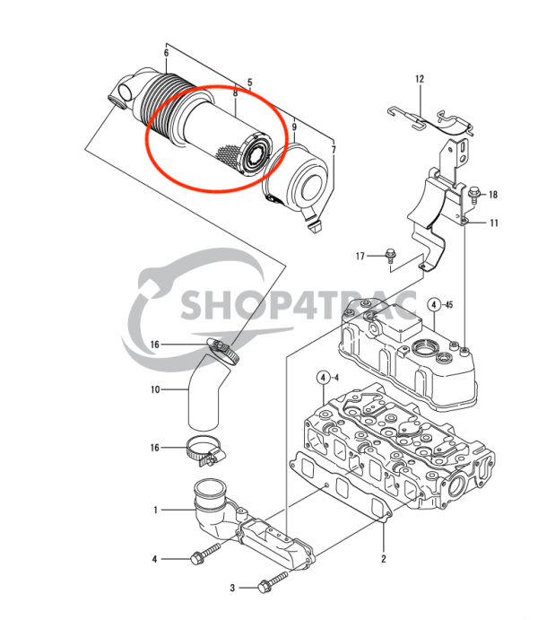 Filter Kit Yanmar AF15 – AF18 | AF116 – AF180 | KE-13 – KE-18 | 3TNE74 – 3TNE68