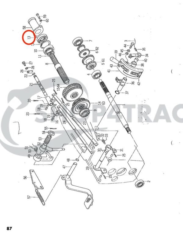 Wellendichtring TC356210 | Iseki TS1610 – TS2420F Wellendichtring | Yanmar 24421-356210