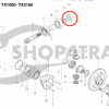 Wellendichtring Iseki Vorderachsdifferential TX1000 – TX2160F | Kubota B6000 | TC25478