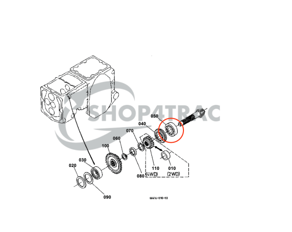 Retén de aceite transmisión Kubota B1550 – B7100 | BX1500 – BX2680 | F2000 – F2400 | Kioti CK20 | TC20428