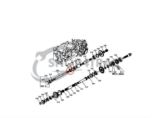 Retén de aceite transmisión Kubota B1550 – B7100 | BX1500 – BX2680 | F2000 – F2400 | Kioti CK20 | TC20428