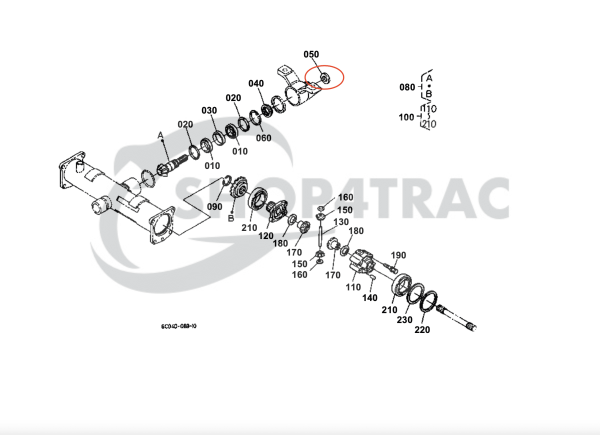 Retén de aceite Kubota B1700 – B3030 | B7300 – B7610 | Iseki SF | Yanmar 24421-204008 | TC20408