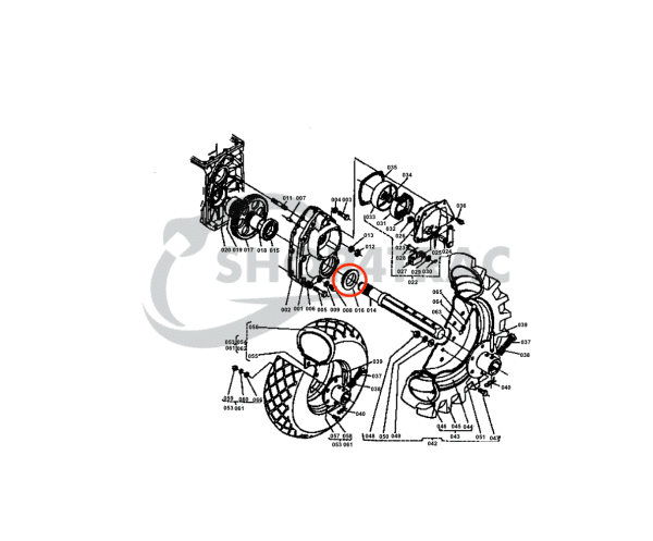 Wellendichtring Kubota L | B | GB | AQ8270P | 09500-00014 | AE2851E