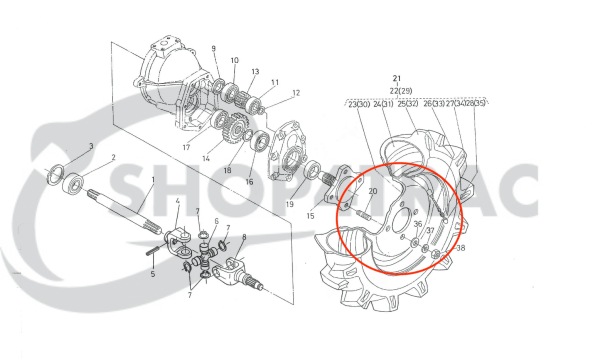 Rueda | llanta Kubota B1200 – B4200 | B6000