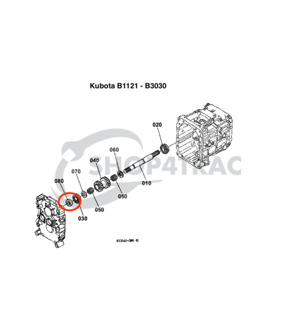 Wellendichtring Iseki 4WD Eingangswelle | Kubota 4WD AS B1121 – B3030 Öldichtung | TC20358
