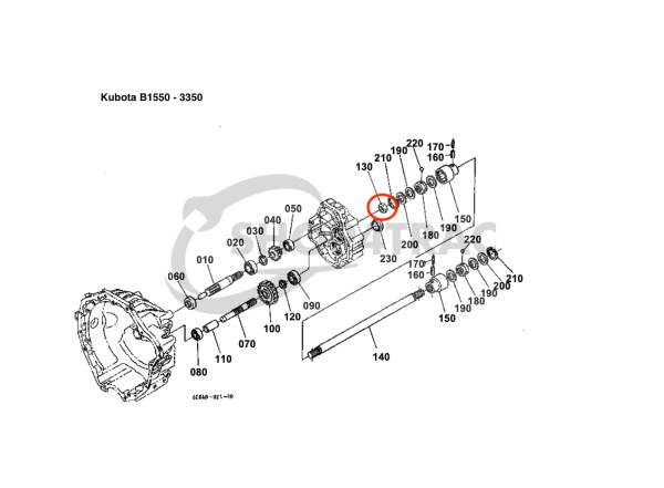 Wellendichtring Iseki SF | Yanmar YM | Kubota B | ZD | KX | TC20357