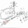Kurbelwelle vorne Kubota Z750 – Z851 | D1100 – D1803 | V1100 – V2403