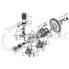 KubotaZL600 | B6000 – B7000 | Zen-noh ZB6000 – ZB7000 Joint Vilebrequin avant