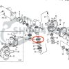 Front axle Oil Seal Iseki TG GEAS TG21 - TG33 | TG233 - TG293