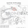 Wellendichtring Steckachse Iseki TX1000-TX2160F | TF15 – TF321 | TU | TC488010
