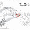 Wellendichtring Steckachse Iseki TX1000-TX2160F | TF15 – TF321 | TU | TC488010