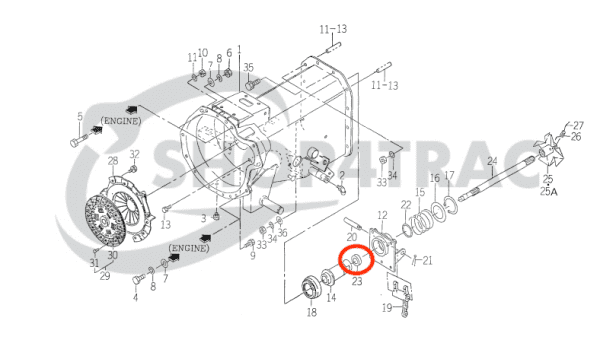 Uszczelniacz Iseki HST | TXG | TM | TC20307