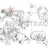 Kurbelwelle vorne Isuzu Iseki TA207 - TA317 | TS1610 - TS4510 | TU180 - TU257