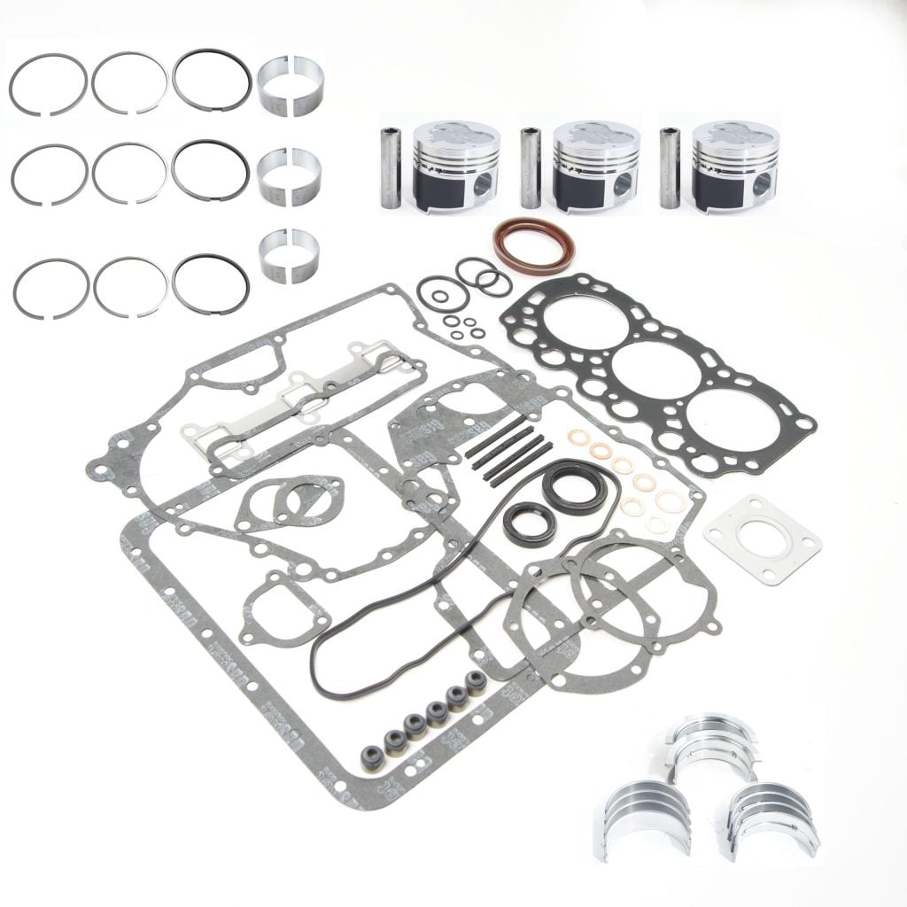 Revisione Mitsubishi L2A, L2C, L2E, L3A, L3C e L3E: testata e monoblocco