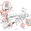Engine overhaul kit Kubota Z482 | Avant | Mariner