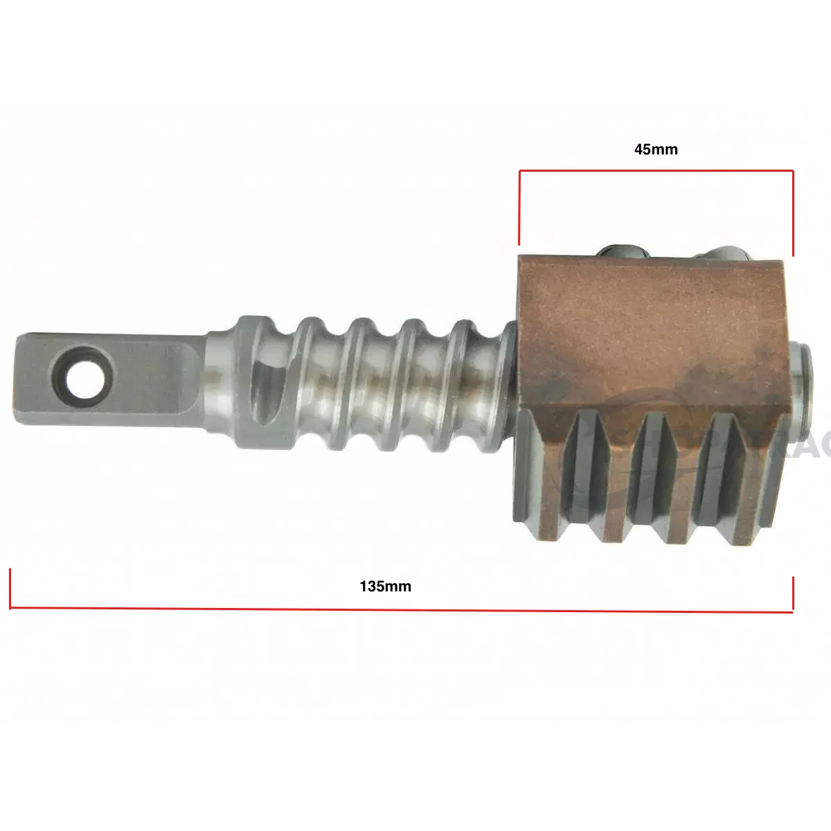 kubota b1600 steering worm 1