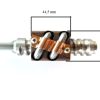 Vis sans fin de direction – essieu de direction Kubota L1802 | L2002 | L2202 | L2402