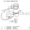 Piston Yanmar 2T72 | 3T72 | F15 | YM180