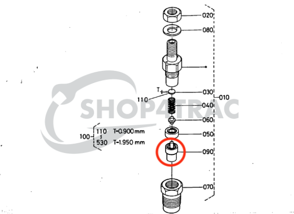 Einspritzdüse Isuzu 6BD1 | DLLA154SN640